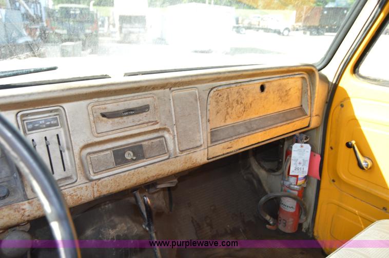 image for item H2855 1965 Chevrolet 60 flatbed truck