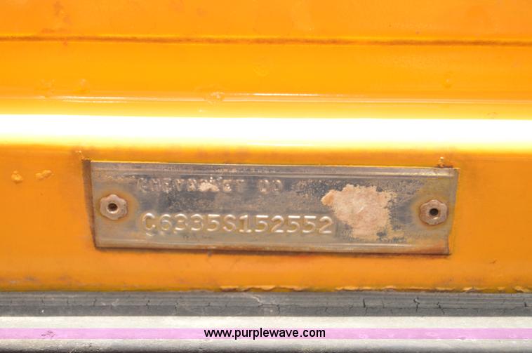 image for item H2855 1965 Chevrolet 60 flatbed truck