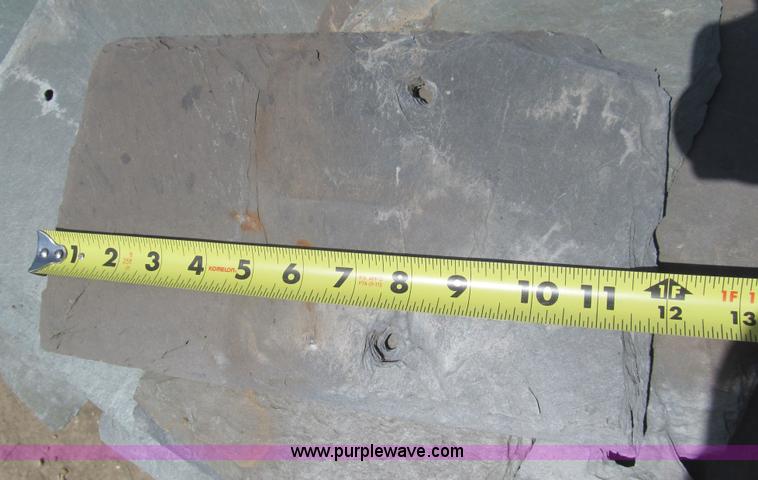 image for item H8835 (10) pallets of salvaged slate roofing tile