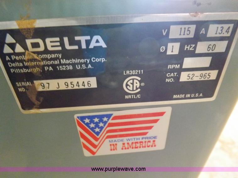 image for item H9198 Delta wood band saw