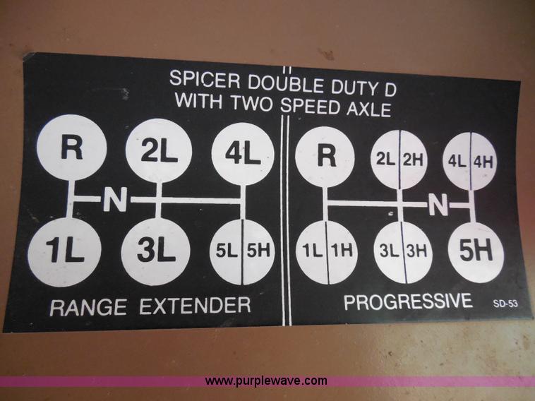 image for item I3418 1988 International S1600 dump truck