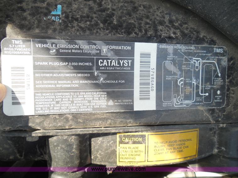 image for item I3423 1994 Chevrolet Corvette