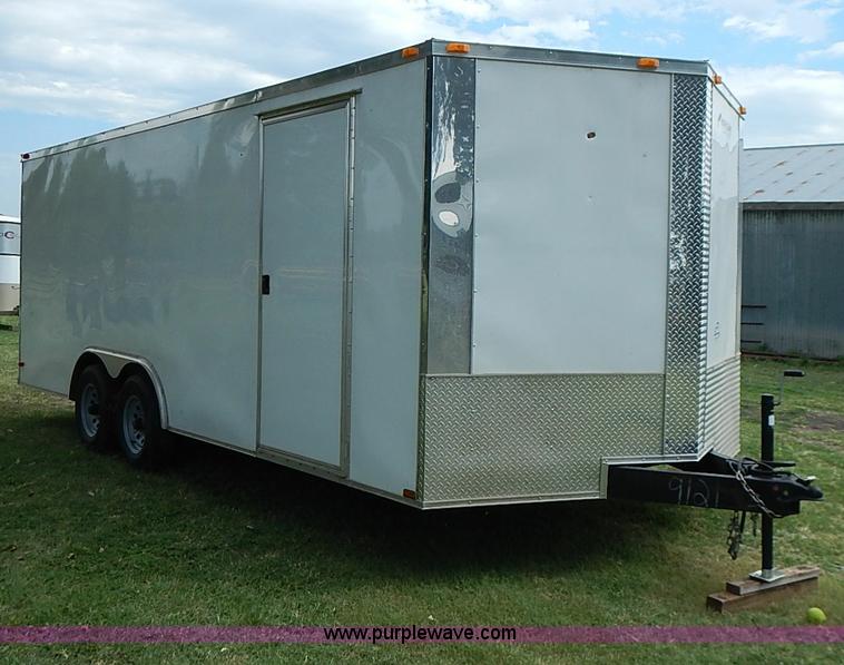 image for item I3534 2013 Hurricane enclosed cargo trailer