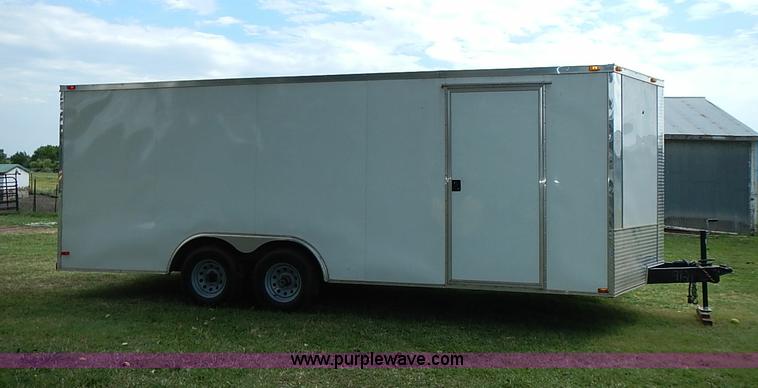 image for item I3534 2013 Hurricane enclosed cargo trailer