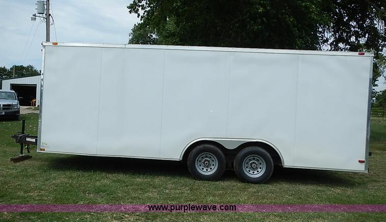 image for item I3534 2013 Hurricane enclosed cargo trailer