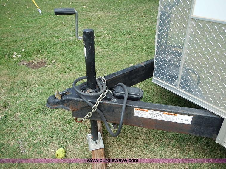 image for item I3534 2013 Hurricane enclosed cargo trailer