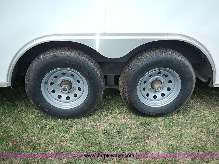 image for item I3534 2013 Hurricane enclosed cargo trailer