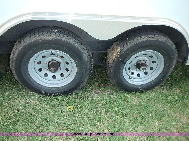 image for item I3534 2013 Hurricane enclosed cargo trailer