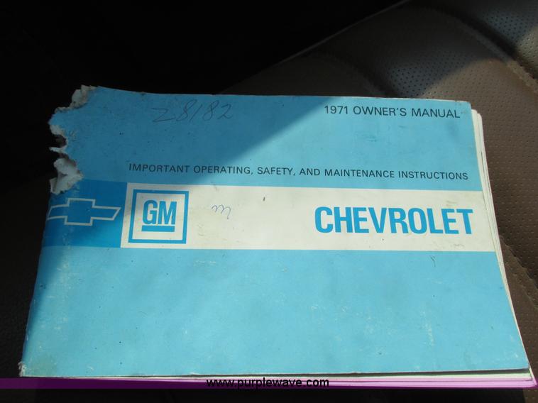 image for item I4138 1971 Chevrolet Impala