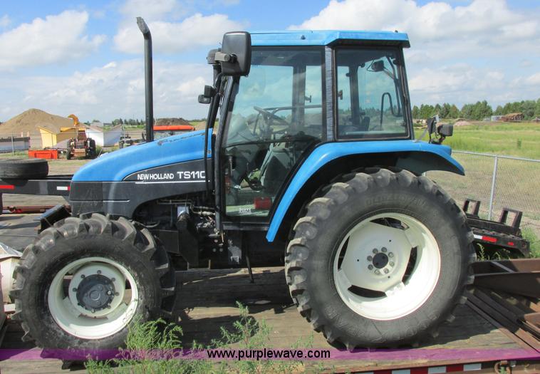 image for item I6197 1999 New Holland TS110 MFWD tractor