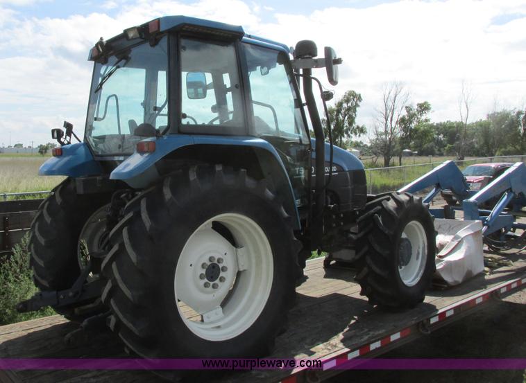 image for item I6197 1999 New Holland TS110 MFWD tractor