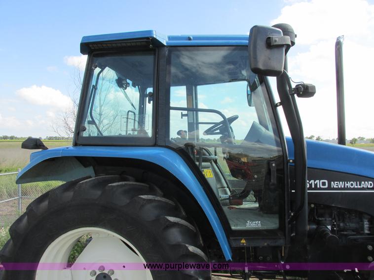 image for item I6197 1999 New Holland TS110 MFWD tractor