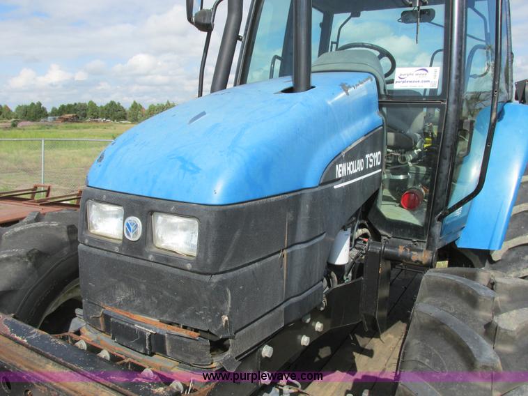 image for item I6197 1999 New Holland TS110 MFWD tractor