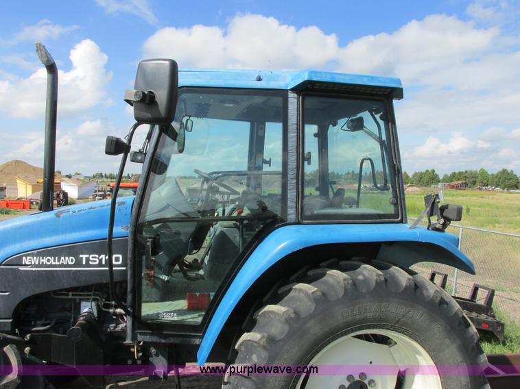 image for item I6197 1999 New Holland TS110 MFWD tractor