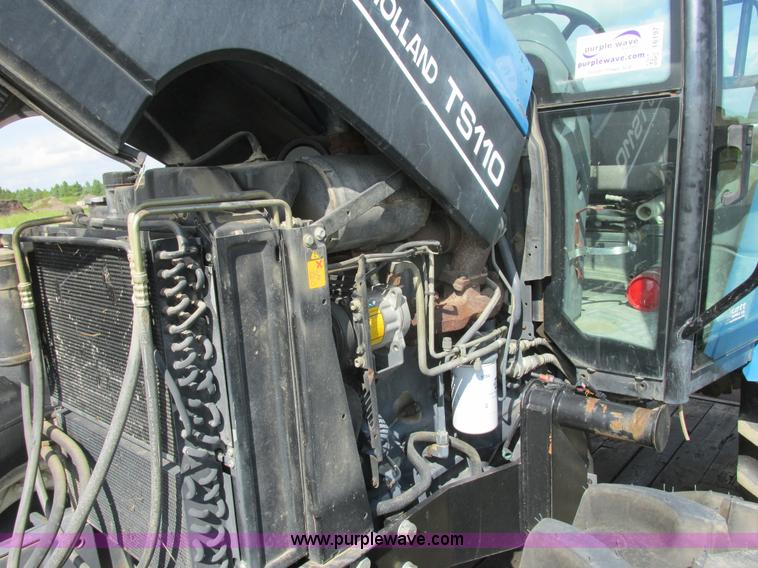 image for item I6197 1999 New Holland TS110 MFWD tractor