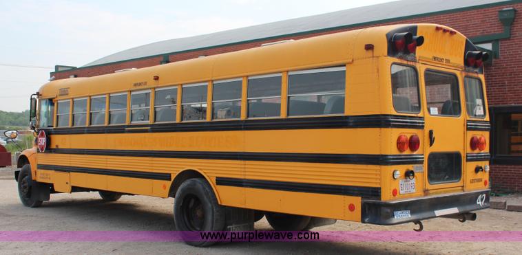 image for item J1085 1997 International 3800 school bus