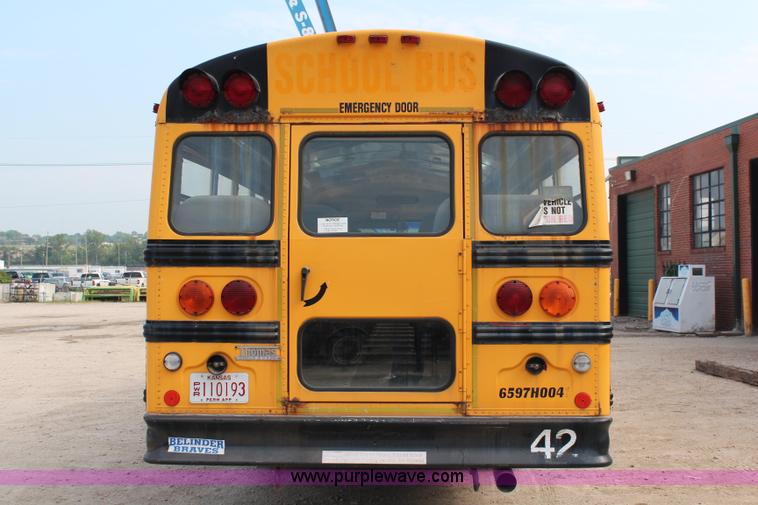 image for item J1085 1997 International 3800 school bus