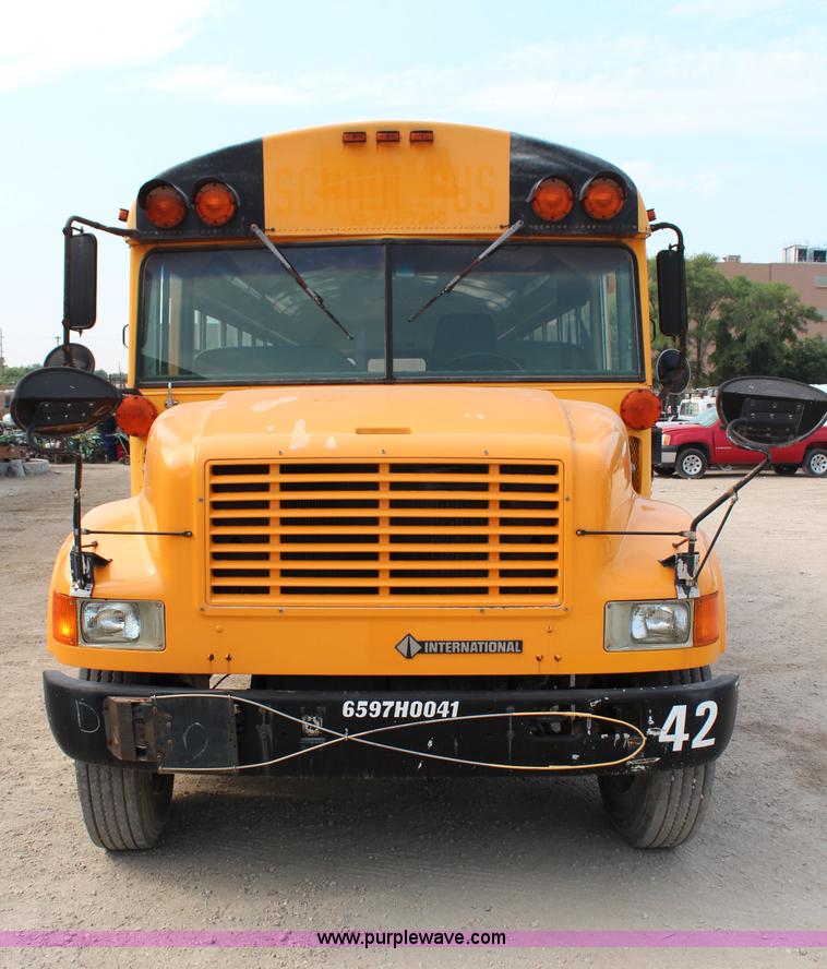 image for item J1085 1997 International 3800 school bus