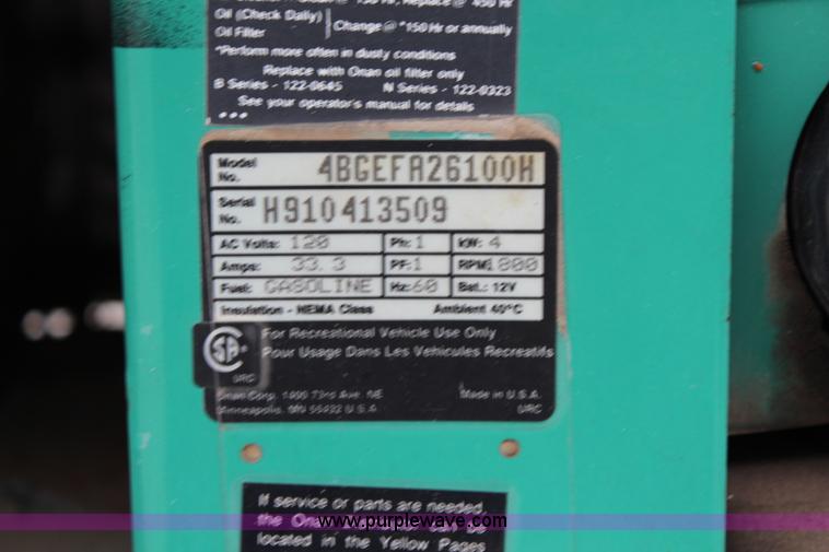 image for item J1094 1992 Pace Arrow RV