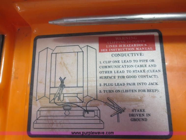 image for item O9692 Heli flux magnetic and cable locator