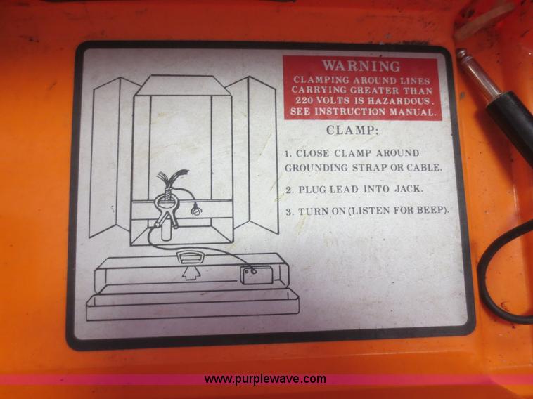 image for item O9692 Heli flux magnetic and cable locator