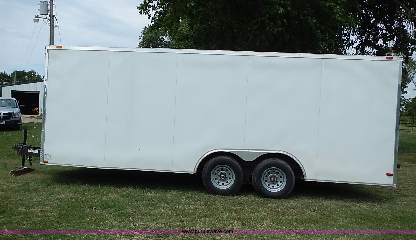 2013 Hurricane enclosed cargo trailer in Newton, KS Item I3534 sold