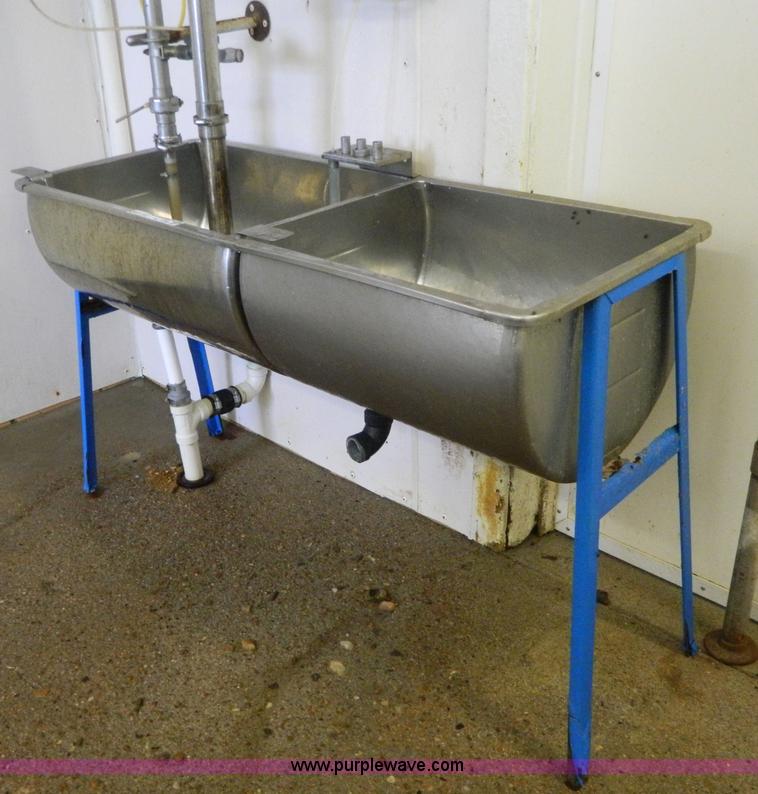 image for item AL9794 Stainless steel rinse tank