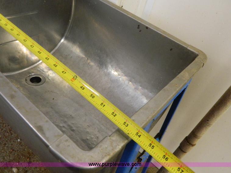 image for item AL9794 Stainless steel rinse tank