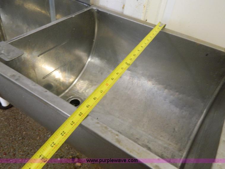 image for item AL9794 Stainless steel rinse tank