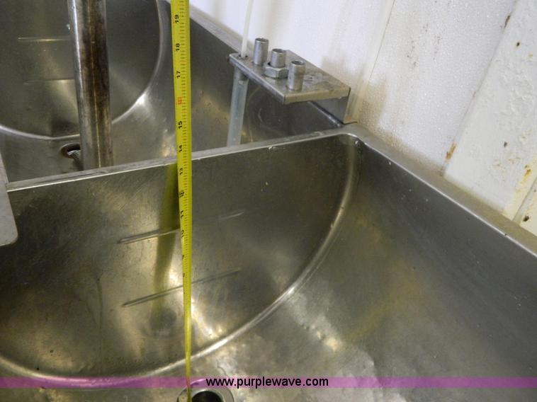 image for item AL9794 Stainless steel rinse tank