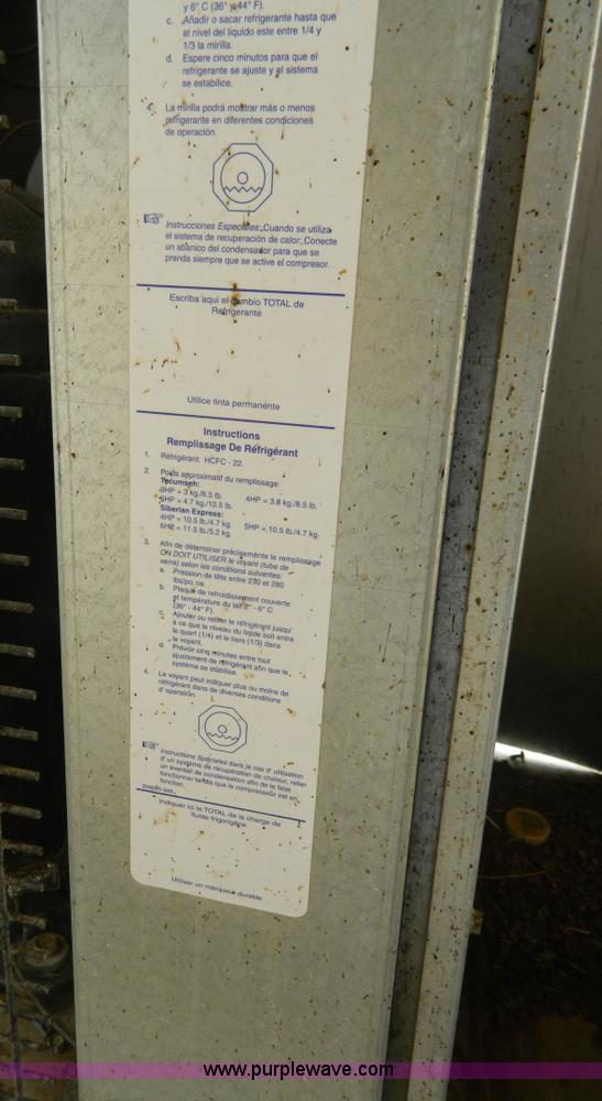 image for item AL9795 Stainless steel 1,500 gallon milk parlor tank