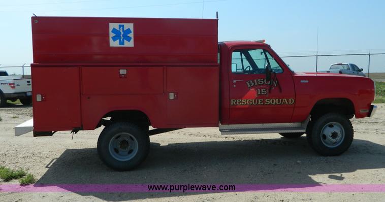 image for item AL9814 1978 Dodge fire rescue vehicle