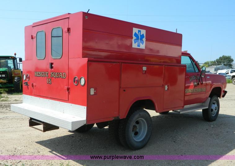 image for item AL9814 1978 Dodge fire rescue vehicle