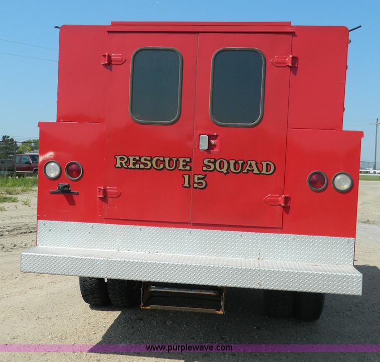 image for item AL9814 1978 Dodge fire rescue vehicle