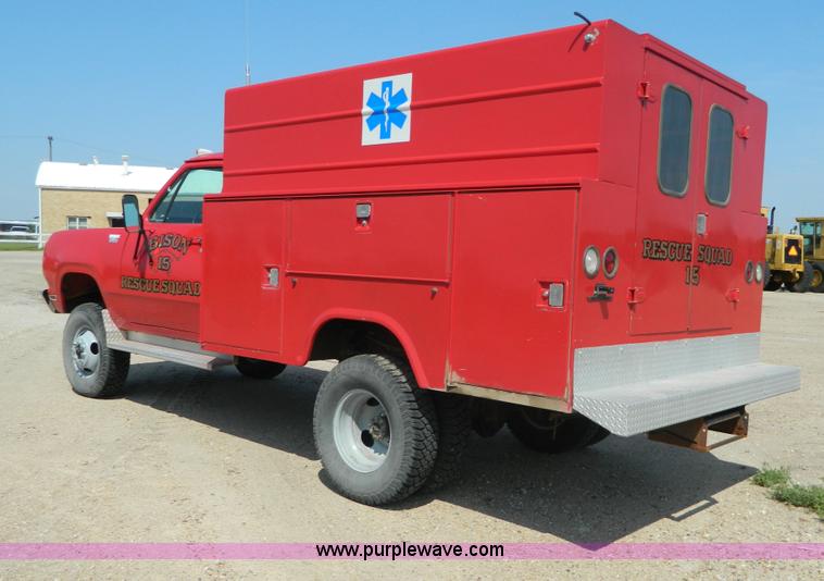 image for item AL9814 1978 Dodge fire rescue vehicle