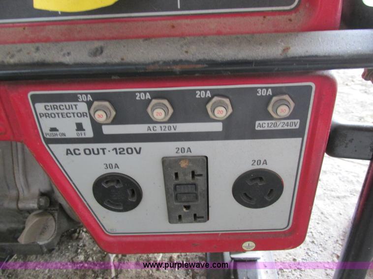 image for item AW9923 Honda EB5000 generator