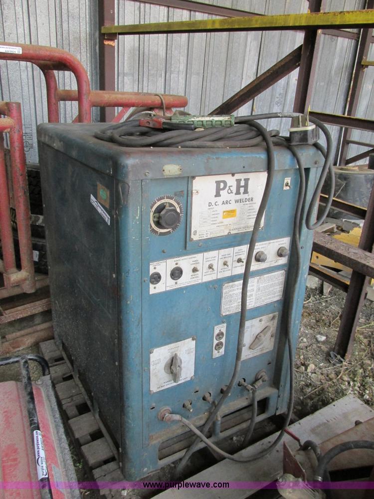 image for item AW9925 P&H 300HFGW DC arc welder