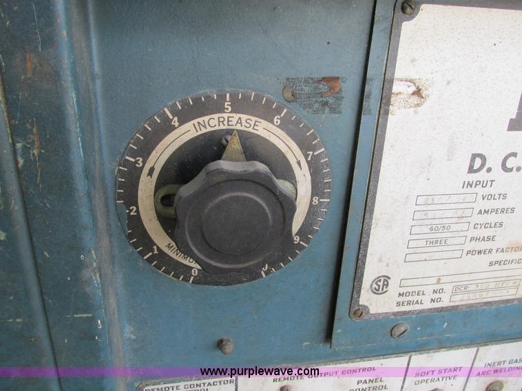 image for item AW9925 P&H 300HFGW DC arc welder