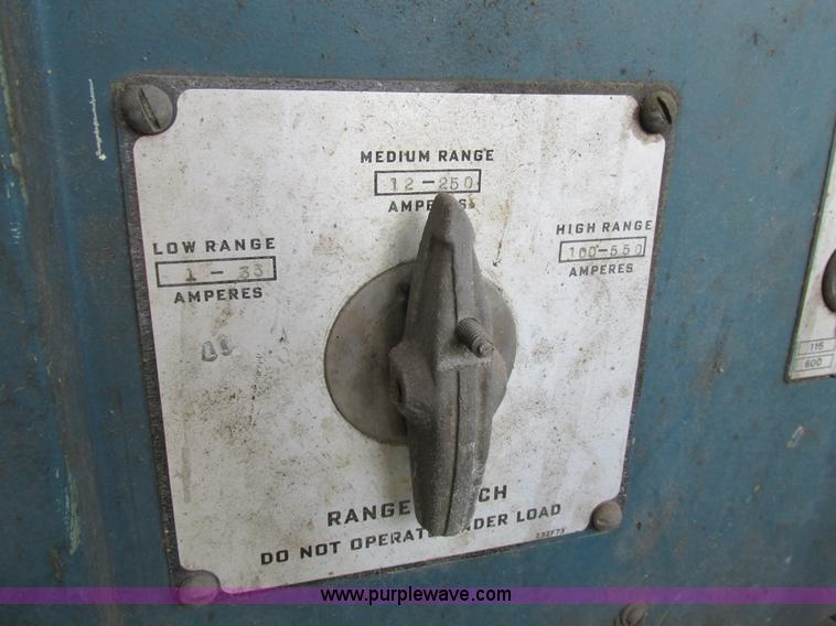 image for item AW9925 P&H 300HFGW DC arc welder