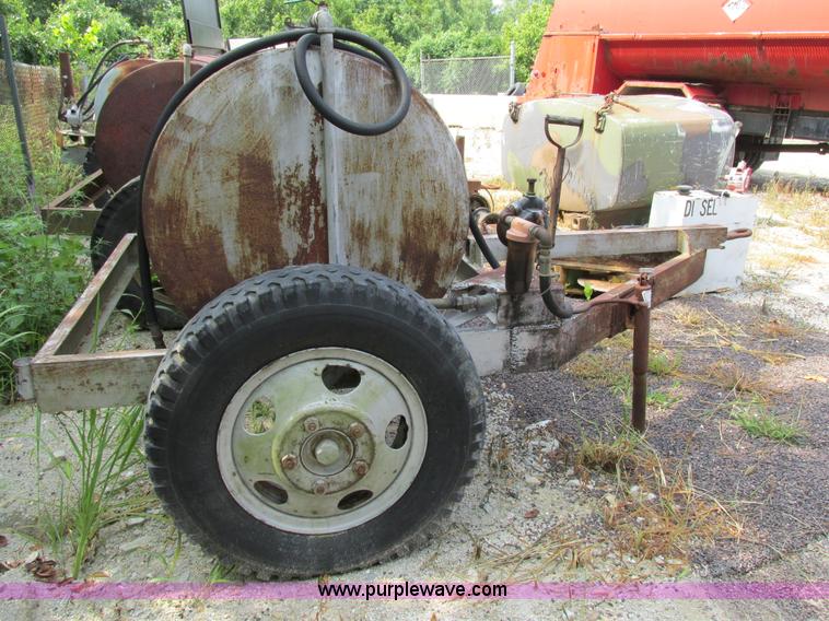 image for item AW9941 Shop built off road 275 gallon fuel tank