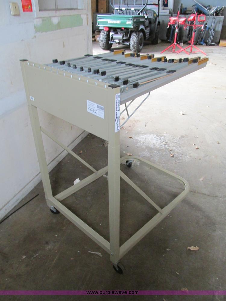 image for item AW9965 Rolling plan hanger rack