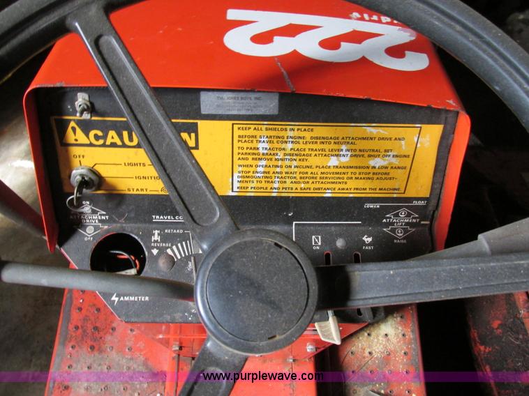 image for item AW9967 Case 222 hydrive lawn mower