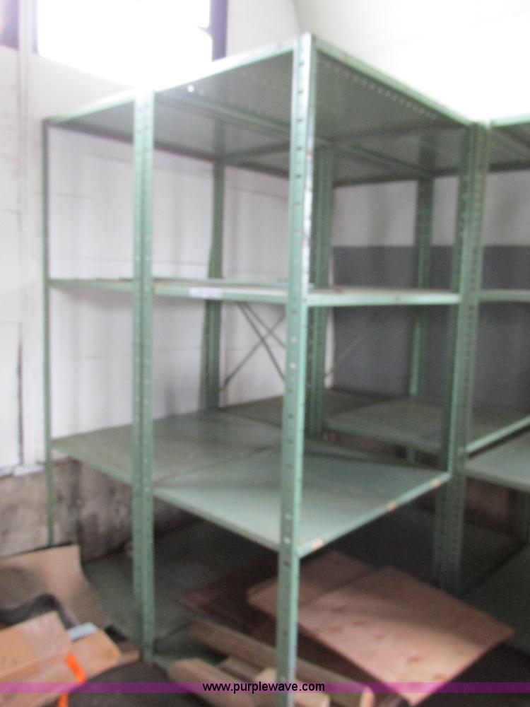 image for item AW9968 (6) steel shelving units
