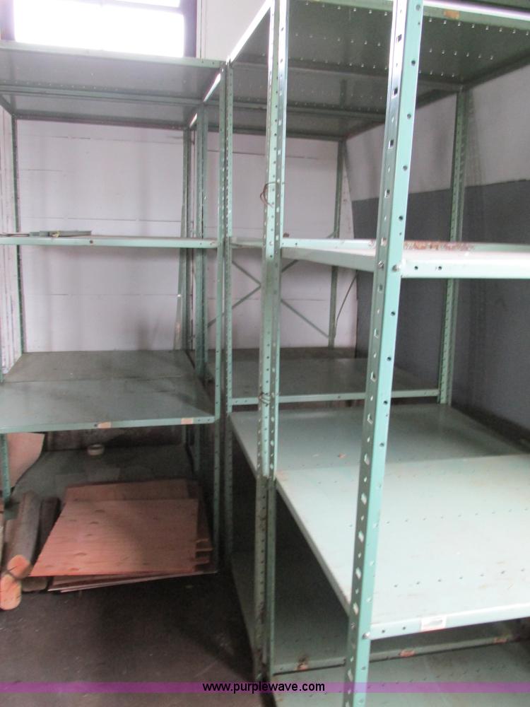 image for item AW9968 (6) steel shelving units