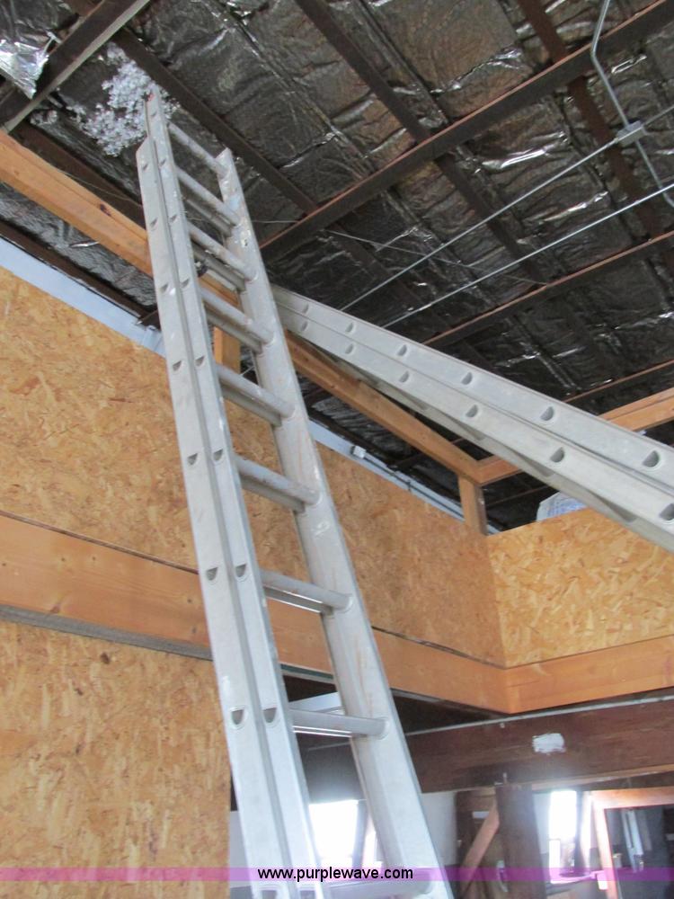 image for item AW9969 (2) aluminum ladders