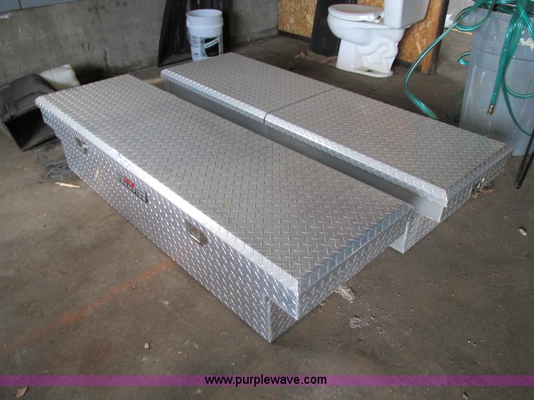 image for item AW9972 (2) Delta full size aluminum truck saddle box