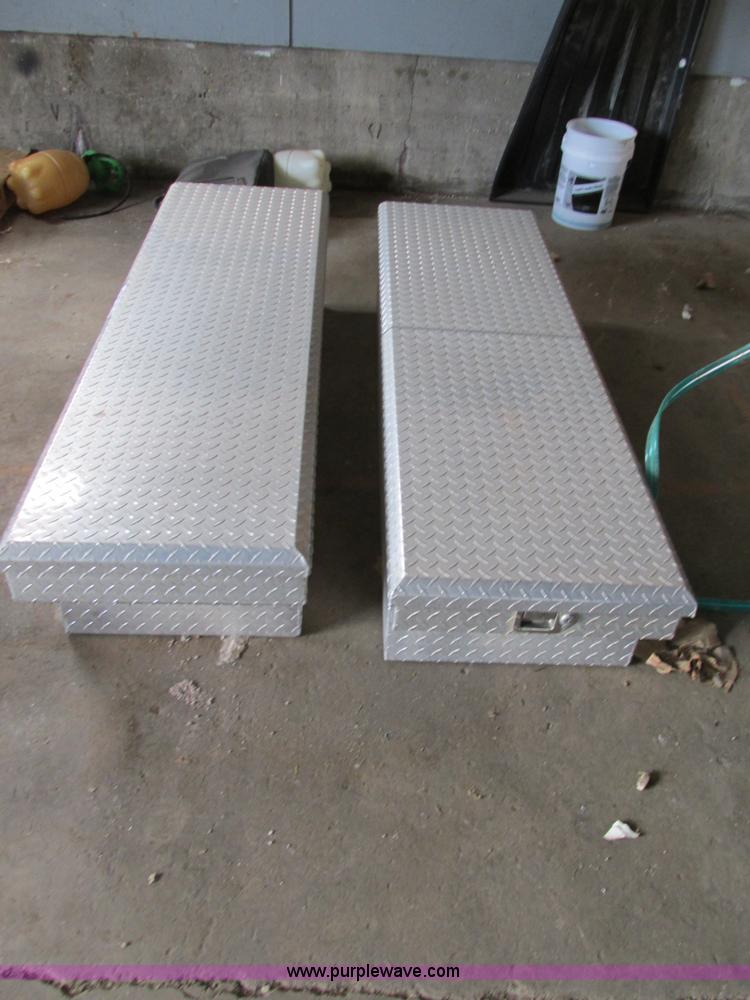 image for item AW9972 (2) Delta full size aluminum truck saddle box