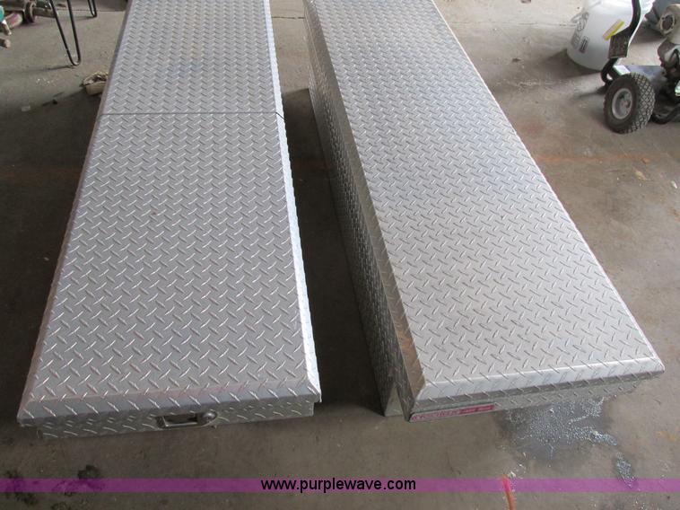 image for item AW9972 (2) Delta full size aluminum truck saddle box