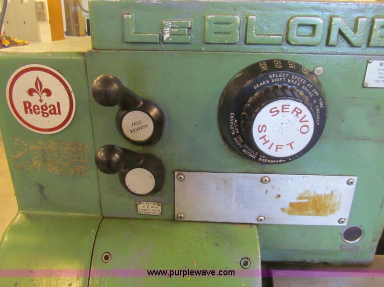 image for item AY9177 Le Bland Precision metal lathe
