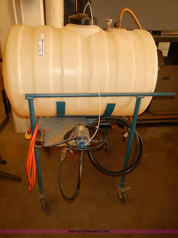 image for item BA9622 Solar liquid tank with stand